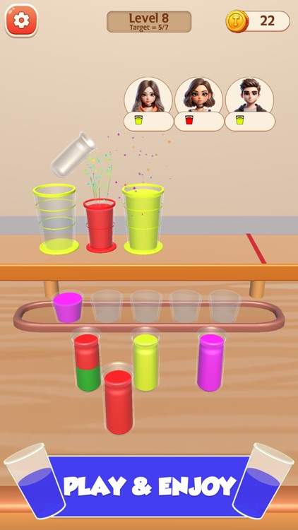 Water Jam Sort Color Puzzle screenshot-4