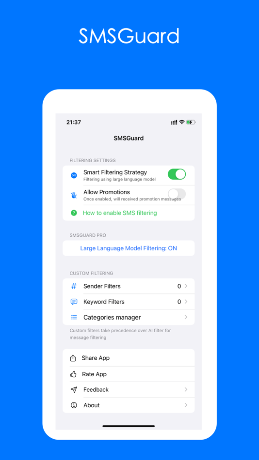 #1. SMSGuard.AI (iOS) Podle: 富海 肖