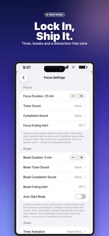 Optimum: Planner & Focus Timer Screenshot 2 of 10