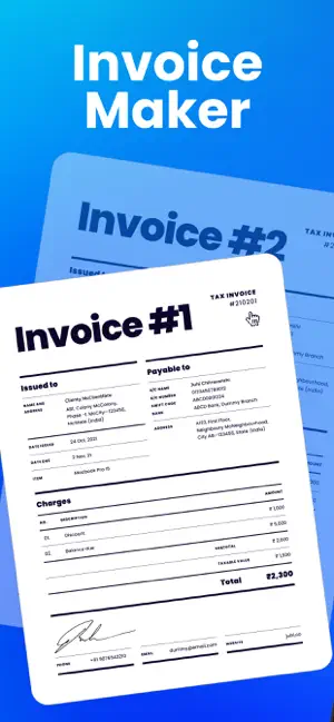 Invoice Maker・Receipt・Estimate screenshot 1