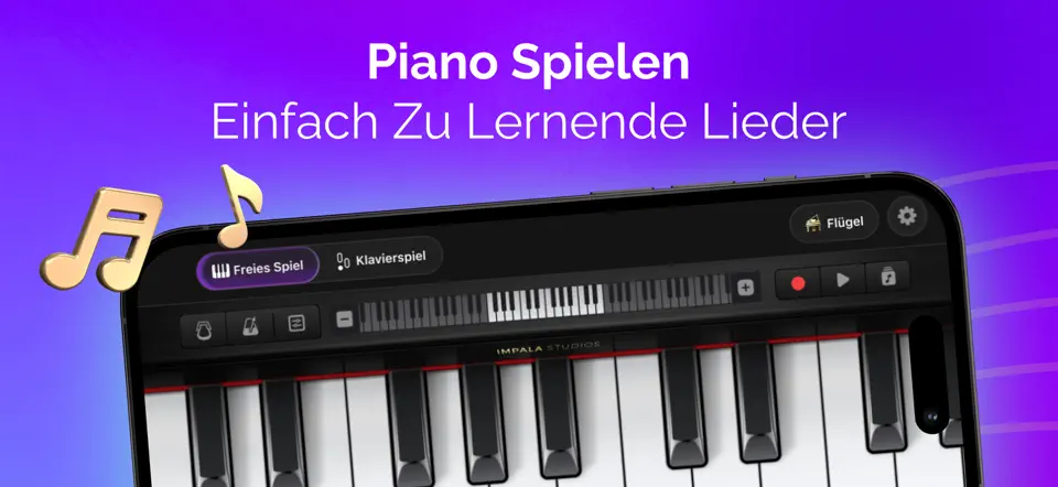 Screenshot von Piano: Klavier Spielen auf dem iPhone 1