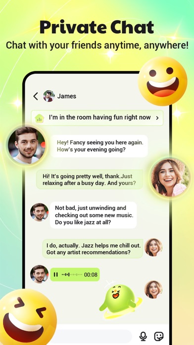 infun: Group Voice Chat Rooms Screenshot