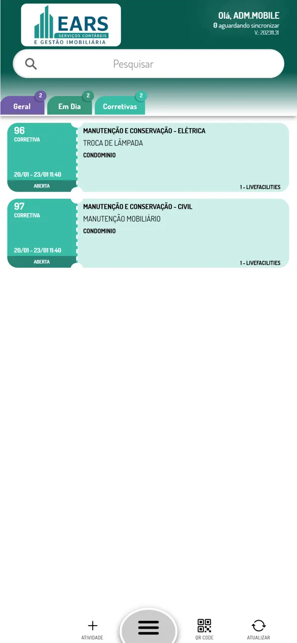 Screenshot #2 pour EARS Gestão Imobiliária