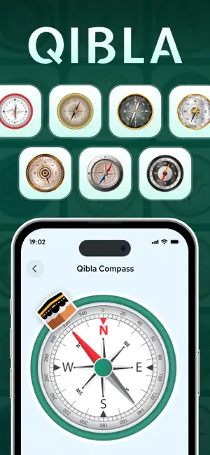 Qibla Compass - Qibla Locator screenshot 1