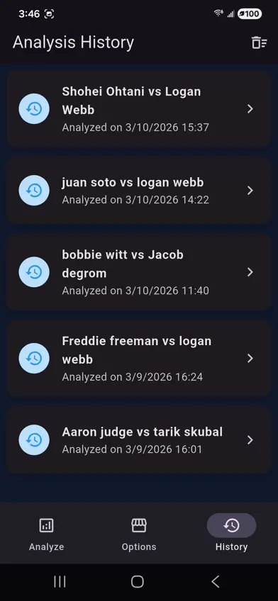 ML Baseball Batter vs. Pitcher screenshot 5