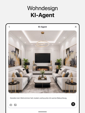 KI - Wohnungsdesign, DecAI® iPad screenshot 4