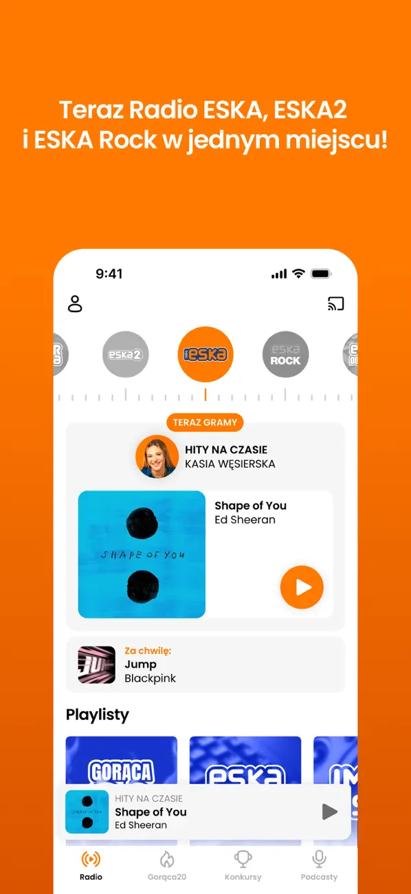 Screenshot #1 pour Radio ESKA – słuchaj online