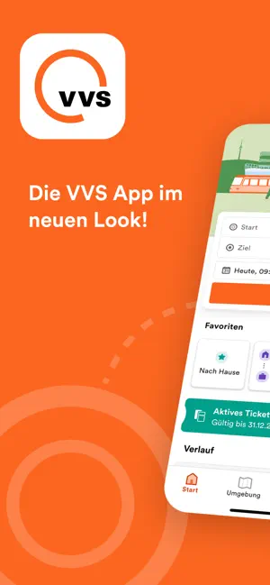 VVS Mobil - Fahrplan & Tickets iPhone screenshot 1