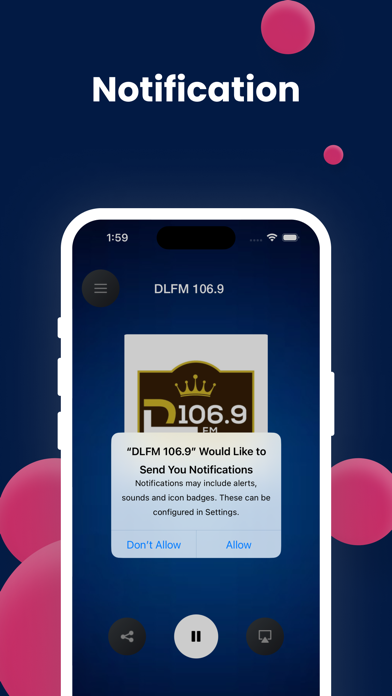 DLFM 106.9 Screenshot