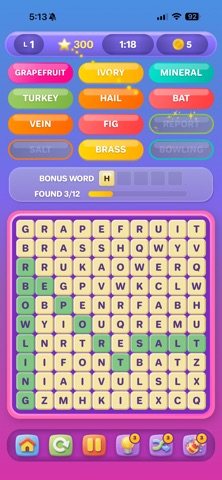 Wordally iPhone screenshot