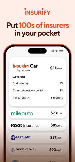 Insurify - Save on Insurance screenshot 2