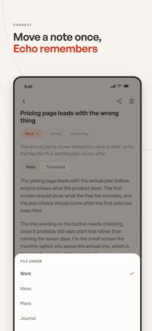 Echo: AI Voice Notes & Journal Screenshot 7 of 7