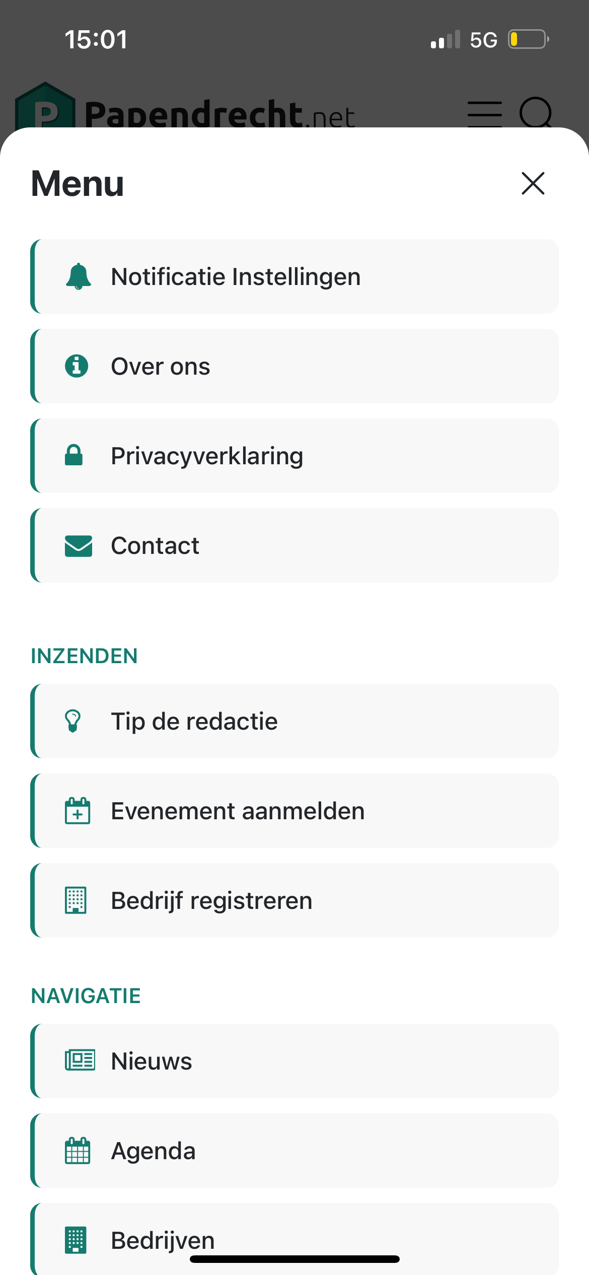 Papendrecht.net screenshot 10