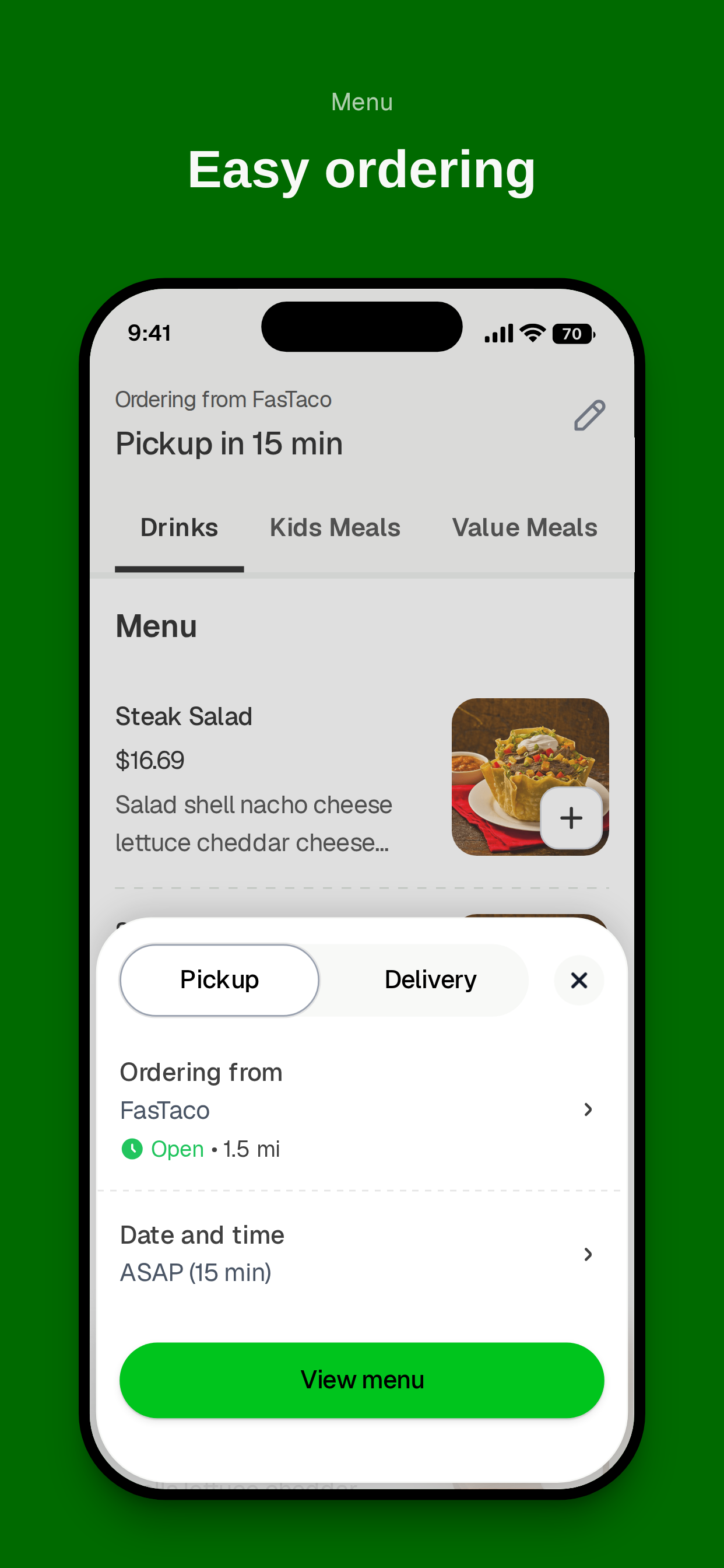 Fastaco App screenshot 3