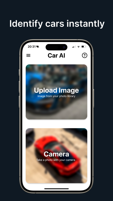 Screenshot #1 pour Car AI - Identify Car