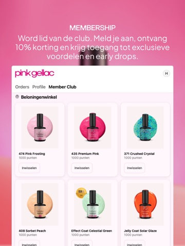 Pink Gellac iPad screenshot 3
