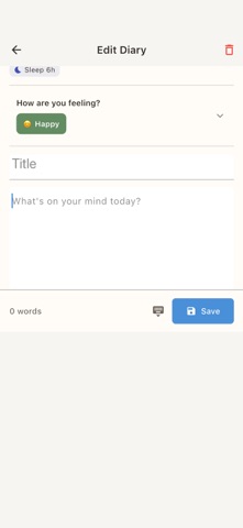 FileAI Diary iPhone screenshot