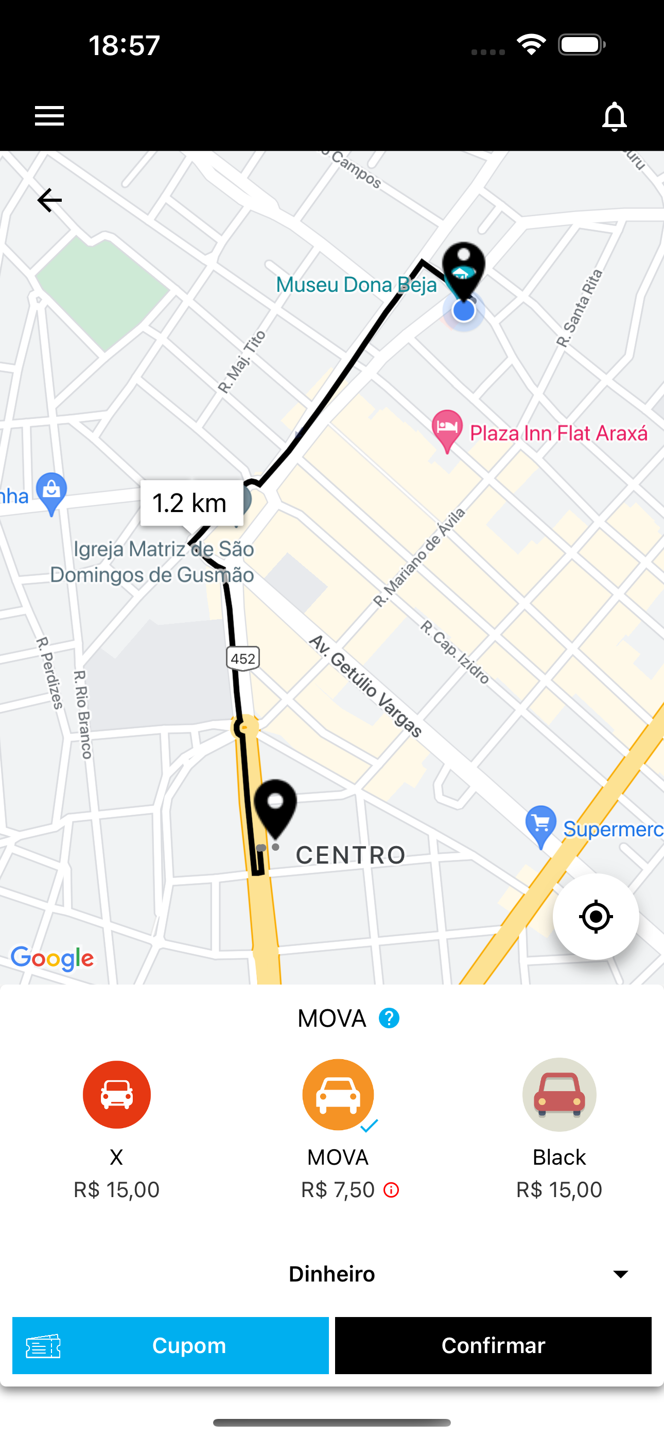 Salvare luoghi mappa: Places