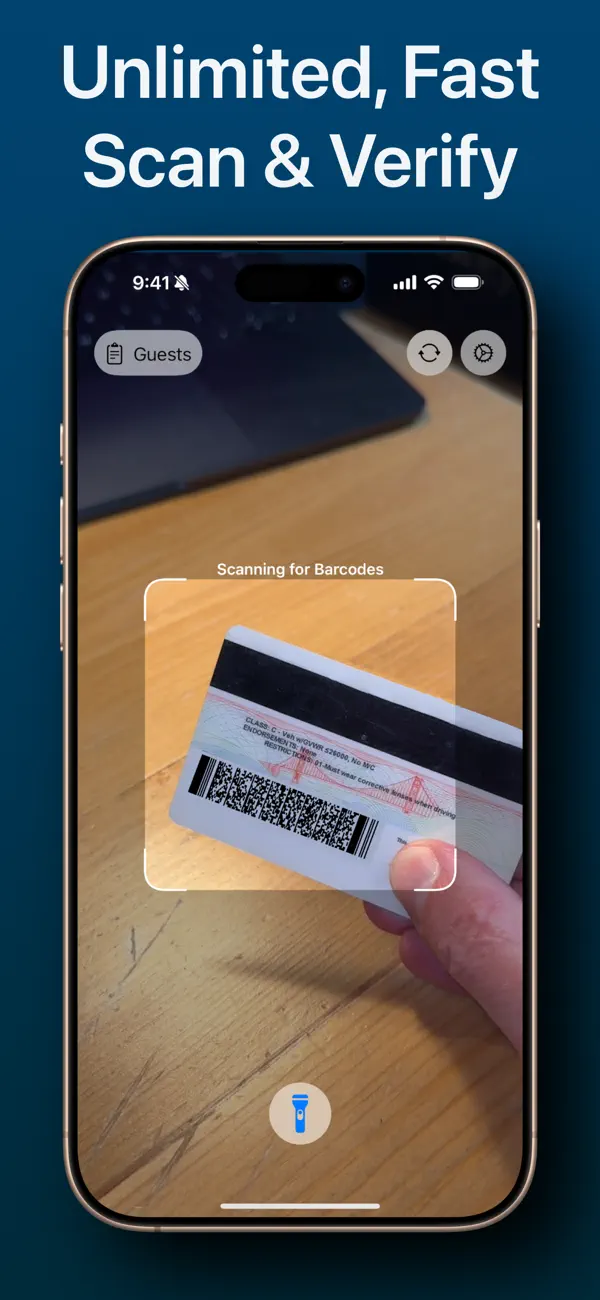 Screenshot #3 pour Check ID Scanner