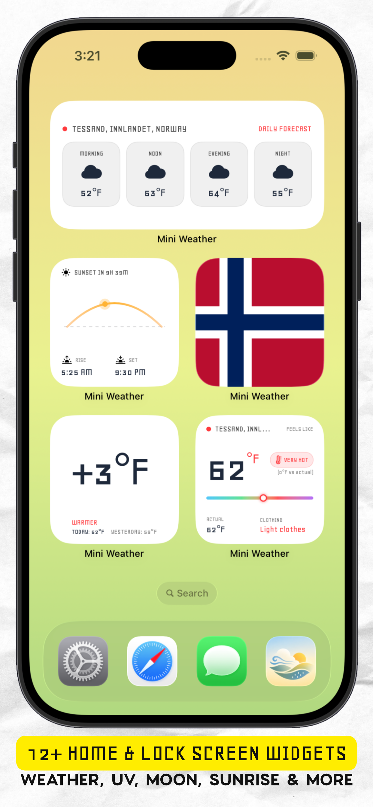 Mini Weather: Cold or Warm screenshot 3