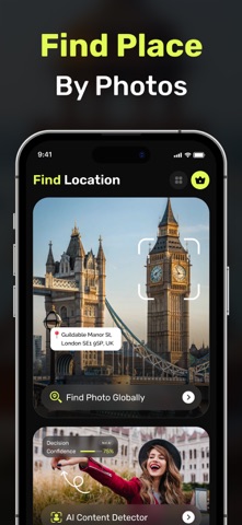 GeoLocate: Find Photo Location iPhone screenshot