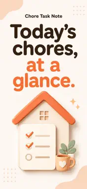 Chore Note: Checklist & Widget screenshot 3