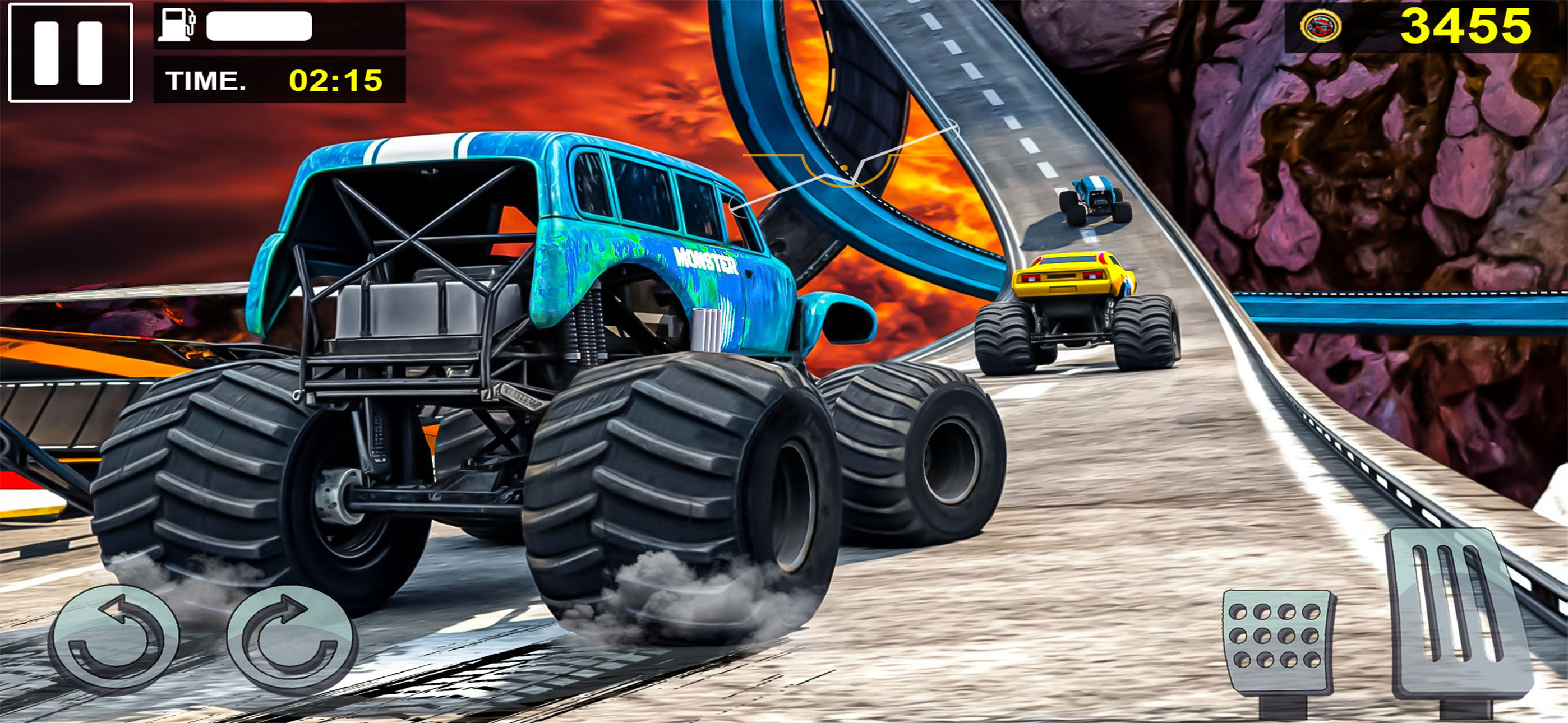 Monster Truck 4x4: Offroad MTD