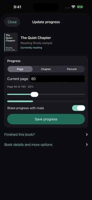 ReadingRivals screenshot 3
