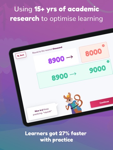 Math Masters Jr. iPad screenshot