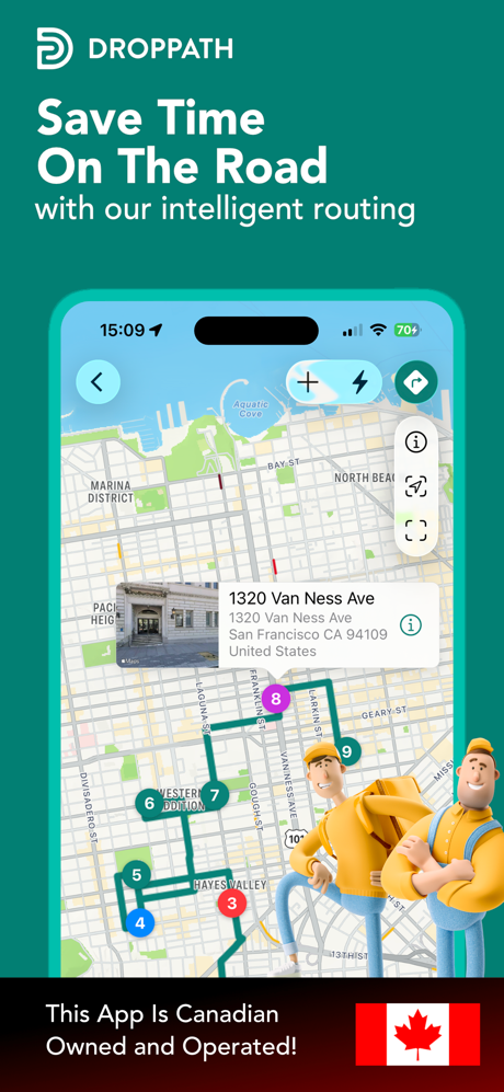 Droppath Route Planner screenshot 1