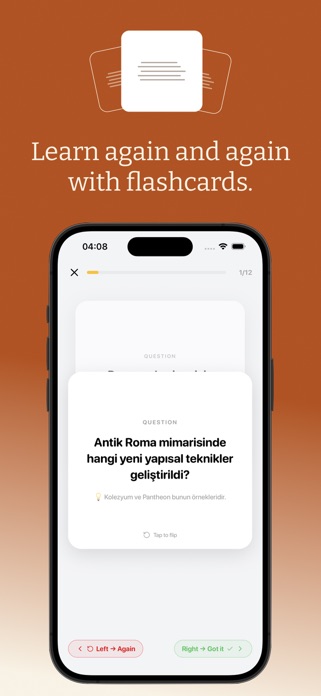 Lernig: AI Study & Quiz Maker Screenshot 6 of 8