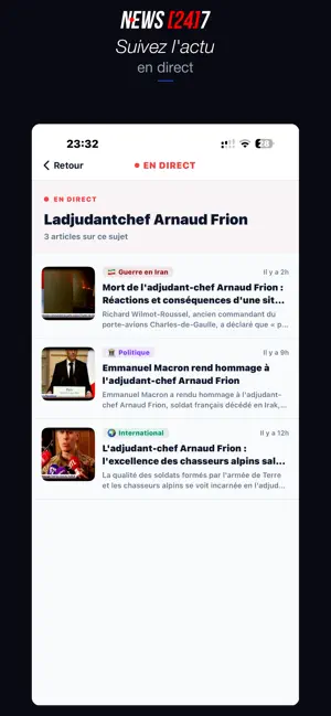 News 24/7 - Actu en continu screenshot 4