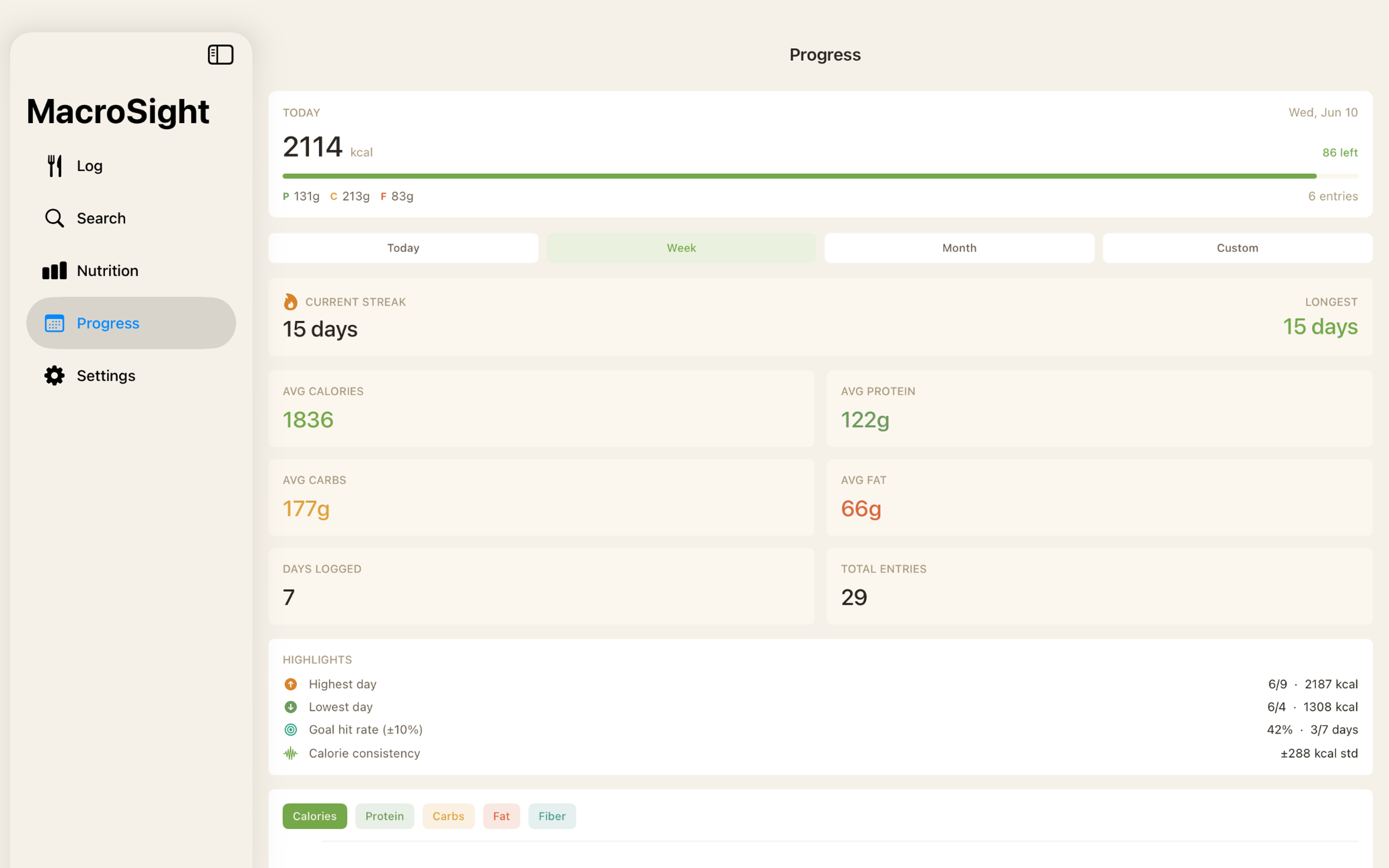 MacroSight screenshot 13