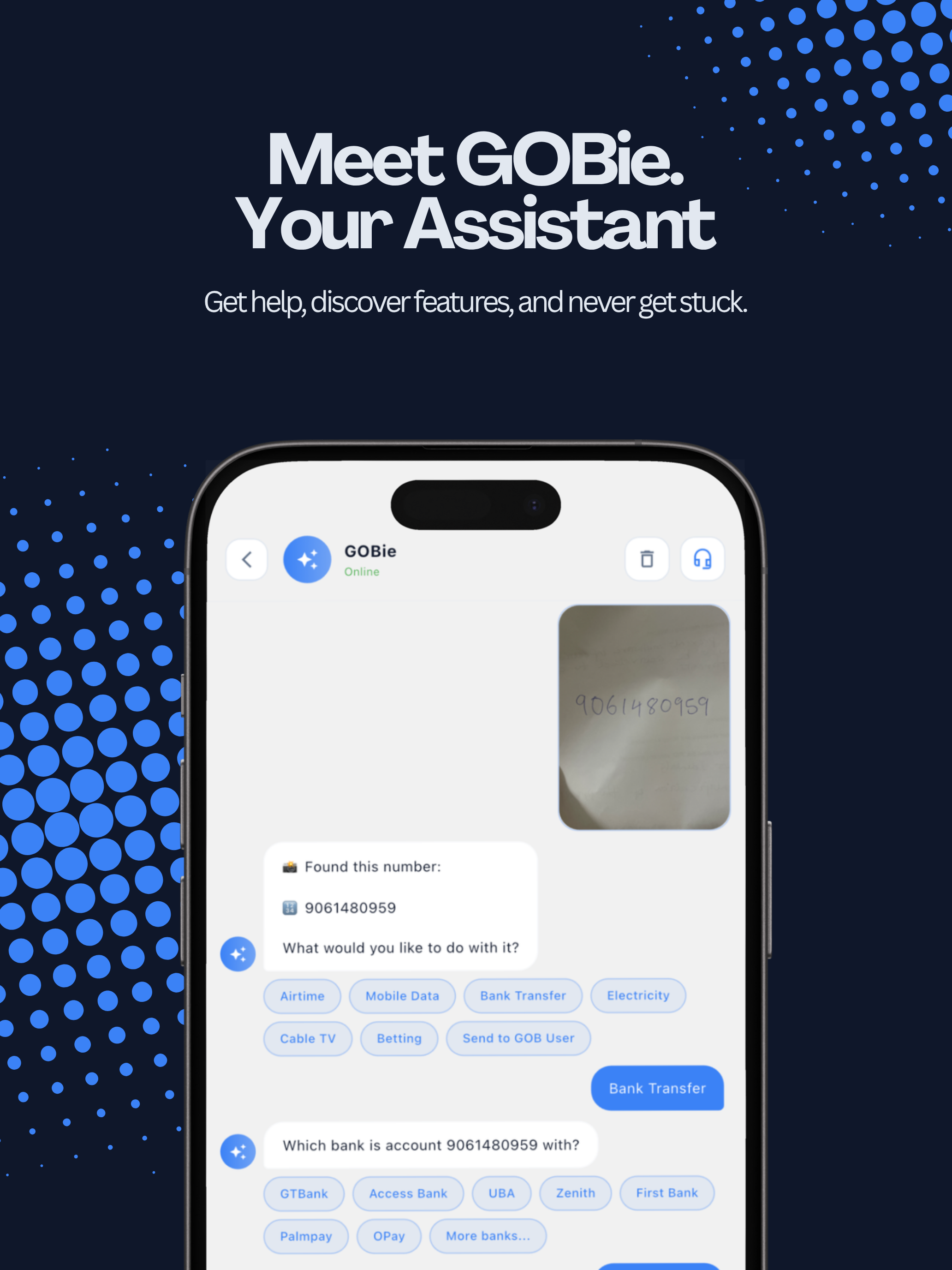 GOB - Pay, Sell & Earn