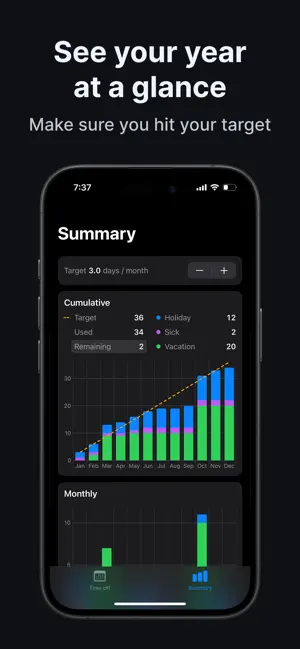 MyPTO: Track & Plan Time Off screenshot 3