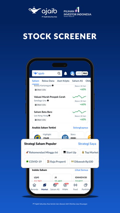 Ajaib: Saham, Bond & Reksadana Screenshot