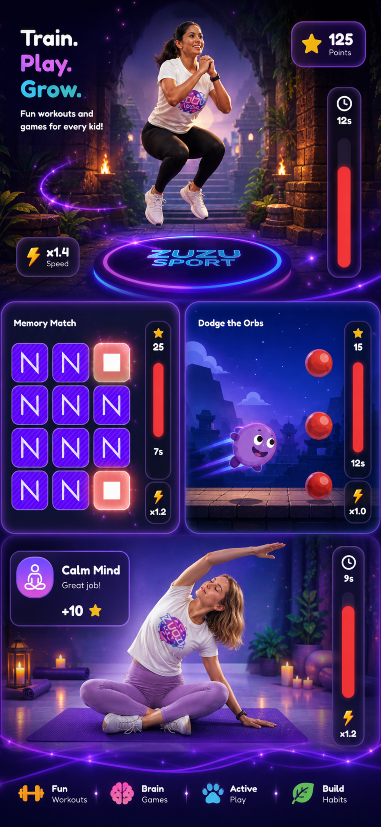 Zuzu MindPlay – Active Games screenshot 10