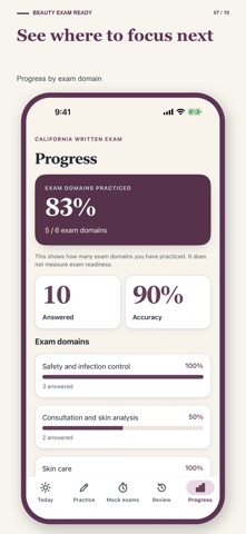 CA Esthetician State Board screenshot 7