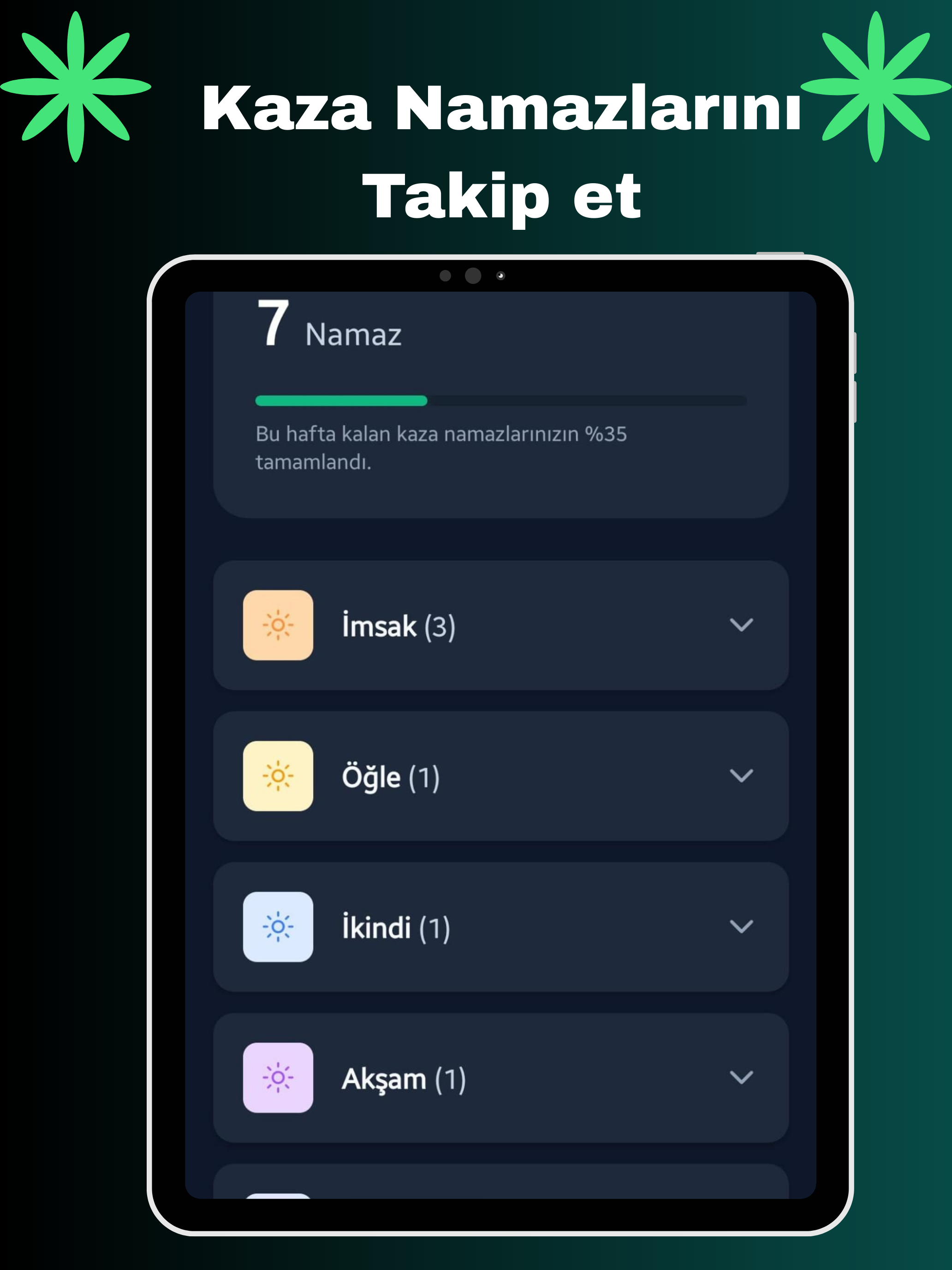 Kaza Namaz Takibi
