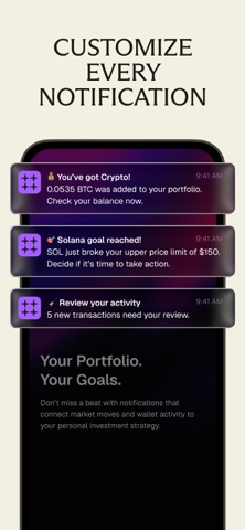 Summ: crypto portfolio tracker Screenshot 3 of 7