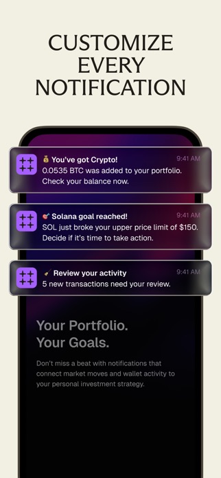 Summ: crypto portfolio tracker Screenshot 3 of 7