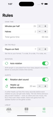 Sideline Legend screenshot