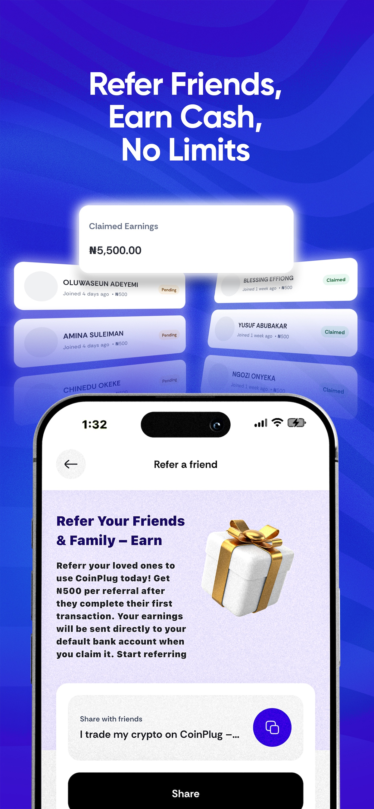 CoinPlug - Swap Crypto to Cash