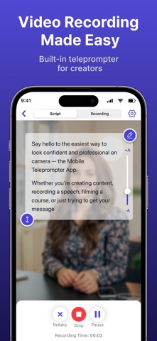 Cue: Script Reader Screenshot 2 of 6