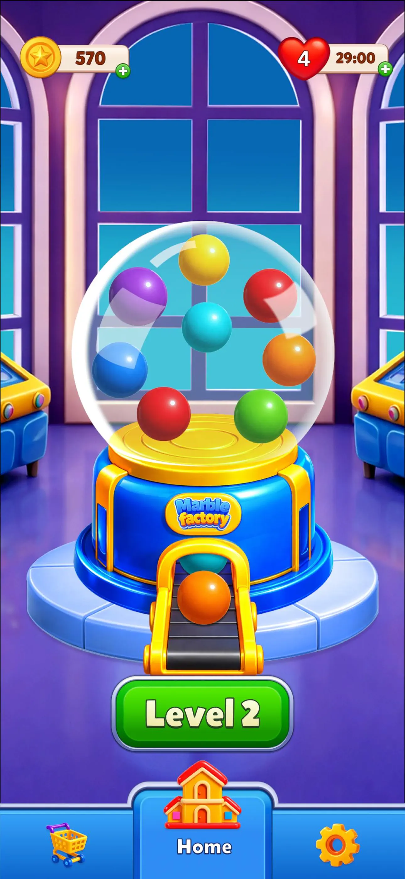 #7. Marble Factory - Sort Puzzle (iOS) By: Thai Bui Ha