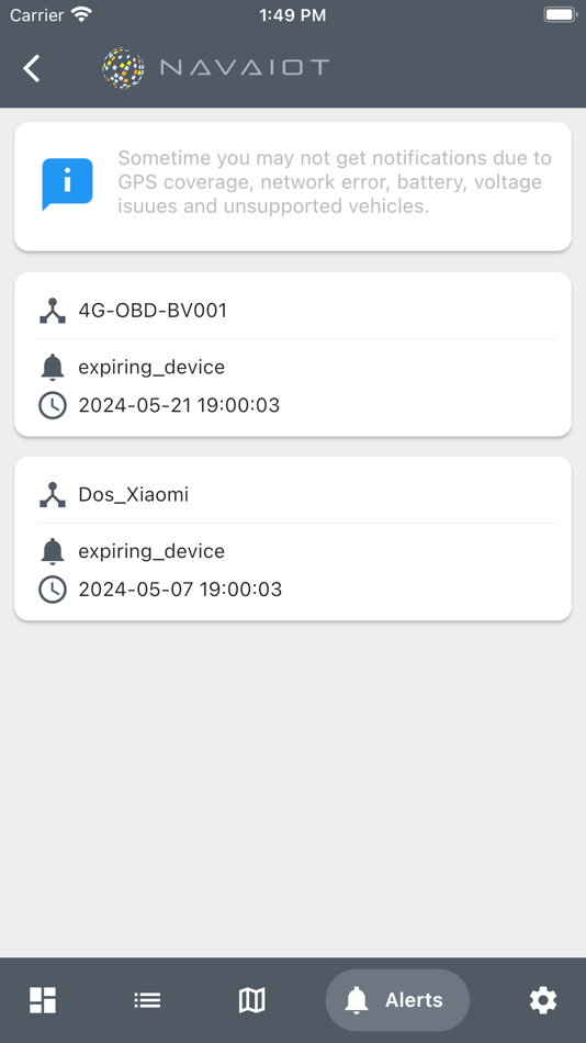 #2. Navaiot Tracker (iOS) 来自: Navaiot Tracker