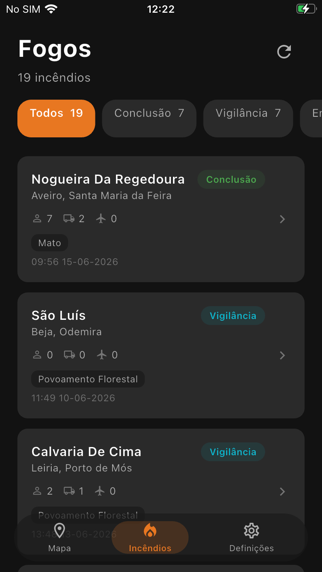 Fogos screenshot