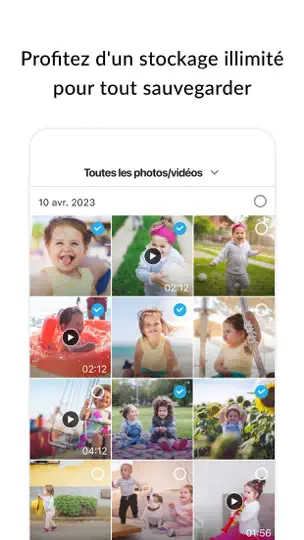 Capture d'écran de FamilyAlbum: Photos En Famille sur iPhone 4