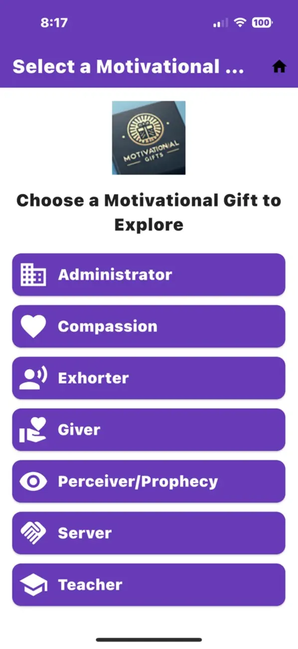 Screenshot #2 pour Motivational Gifts