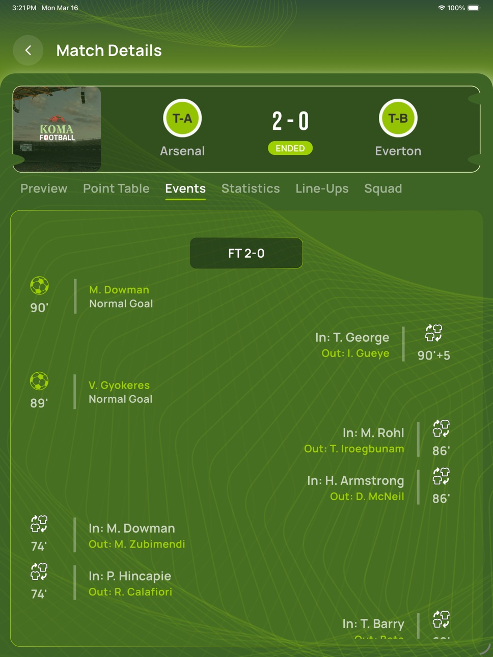 iPad screenshot